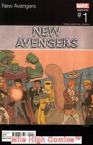 NEW AVENGERS  (2015 Series)  (MARVEL) #1 HIP HOP Fine Comics Book