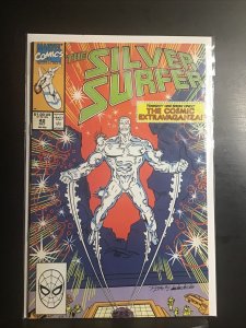 Silver Surfer #42 October 1990 Volume 3 Marvel Comic Book Ron Lim Art