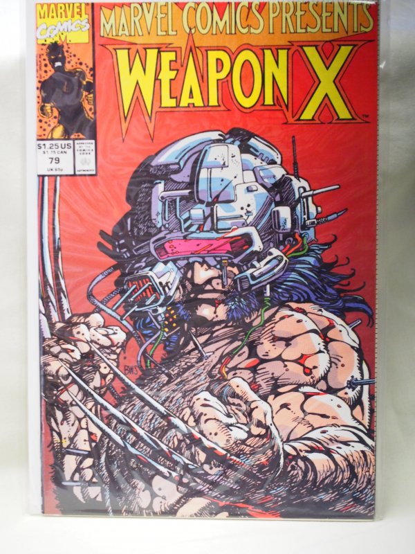 Marvel Comics Presents Weapon X 73,77,78,79 and 80 all NM