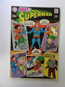 Superman #217 (1969) FN/VF condition