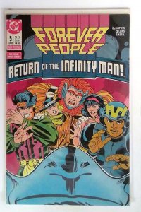 Forever People #5 1988 DC 8.0 2nd Series Mark Moonrider Vykin Black Comic