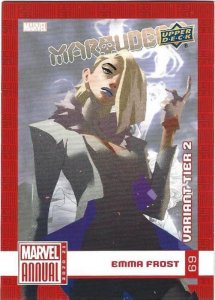 2020-21 Marvel Annual Variant Tier 2 #69 Emma Frost