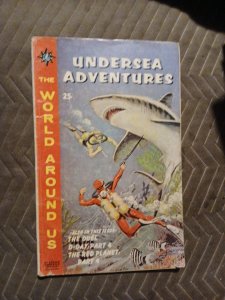 UNDERSEA ADVENTURES Classics Illustrated World Around Us #30 1961 Comic Book