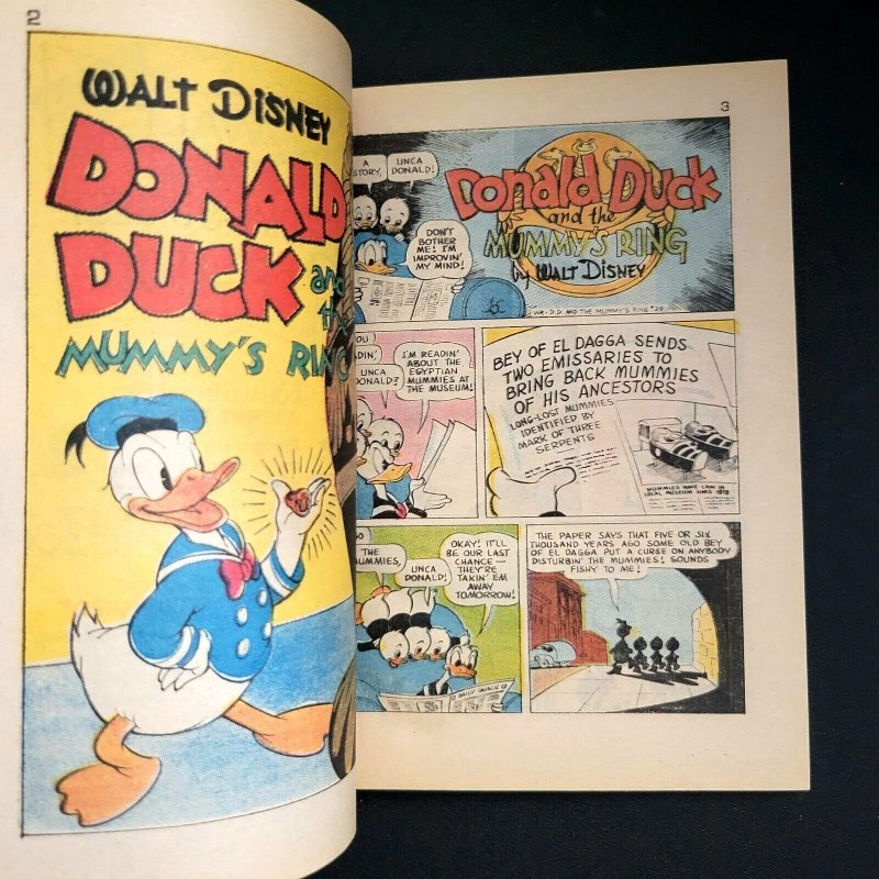 WALT DISNEY COMICS DIGEST #44 VF+ (1973) Carl Barks / 4 Donald Duck Adventures