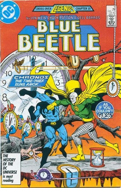 Blue Beetle (3rd Series) #10 FN ; DC | Legends Cross-Over 15