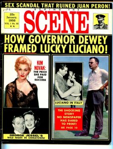 Behind The Scene 1/1956-exploitation-Kim Novak-James Cagney-Marilyn Monroe-VG
