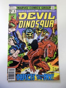 Devil Dinosaur #4 (1978) VF- Condition