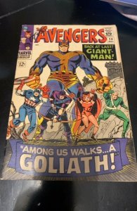 The Avengers #28 (1966)the Goliath awakens  mid grade
