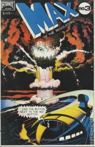 Max of the Regulators #3 VG ; Atlantic | low grade comic Mushroom Cloud Cover