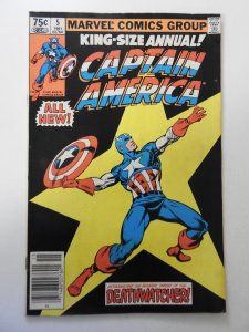 Captain America Annual #5 (1981) VG Condition