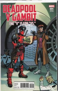 Deadpool v Gambit #4 Variant Cover (2016) Deadpool
