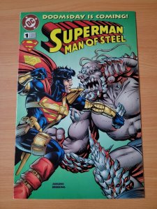 Superman The Man of Steel #1 Kenner Promo Variant ~ VF - NEAR MINT NM ~ 1995 DC