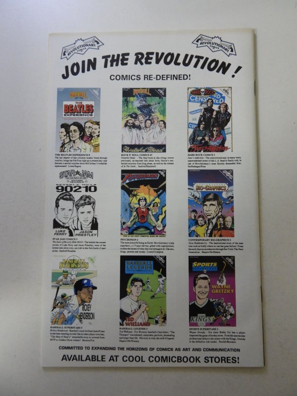 Rock N' Roll Comics #47 (1992) VF+ condition