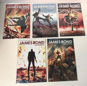 James Bond Himeros (2021) # 1-5 VF/NM Complete Set ~ Dynamite | Ian Fleming’s