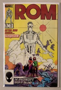 ROM #75 Direct final issue Marvel (7.0 FN/VF) (1986)