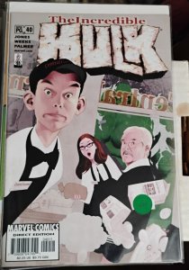 incredible Hulk #40  LEGACY  513  2002  vol 2 Marvel disney