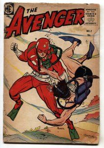 The Avenger #2-- 1955--Dick Ayers--H-BOMB--FLYING SAUCER--comic book
