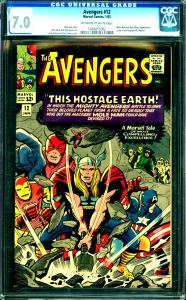 Avengers #12 CGC Graded 7.0