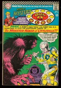 HOUSE OF MYSTERY #162 1966-DIAL H FOR HERO-PORCUPINE-SF FN