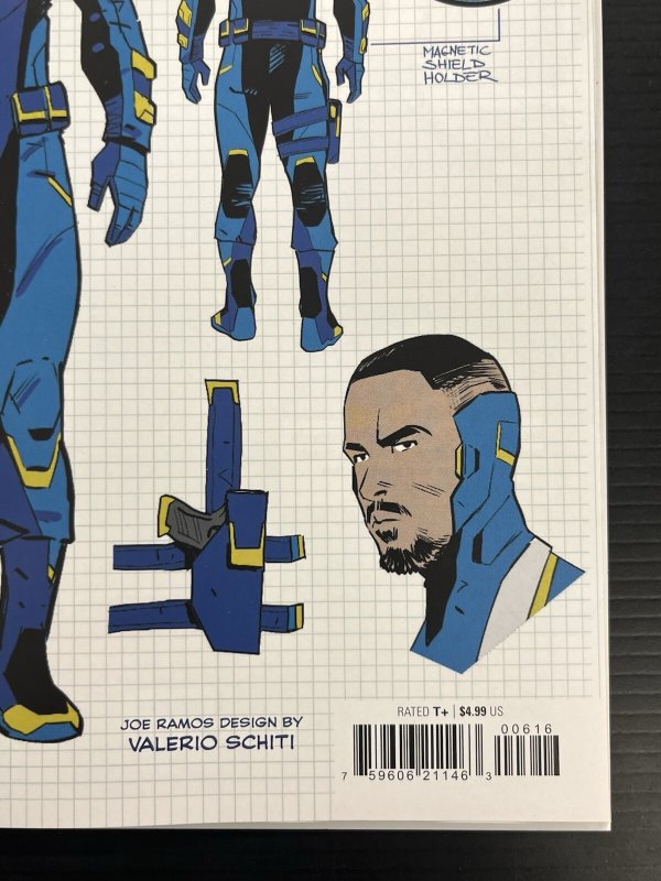 CAPTAIN AMERICA #6 SCHITI DESIGN 1:10 VAR MARVEL 2026 NM IN-HAND PROSHIPPER