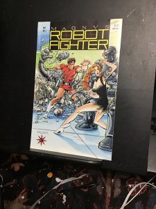 Magnus Robot Fighter #1 (1991) High-grade Jim Shooter! NM- With trading cards