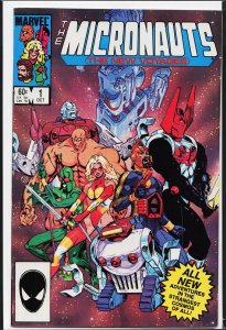 Micronauts: The New Voyages #1 (1984)