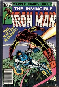 Iron Man #156 (1982) Iron Man