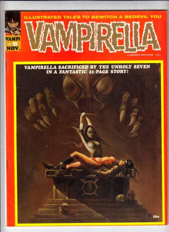 Vampirella Magazine #8 (Nov-70) NM- High-Grade Vampirella