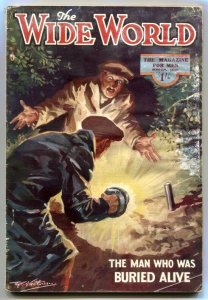 The Wide World Pulp March 1930- Buried Alive- Hooded Menace