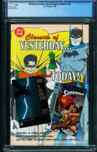 DETECTIVE COMICS Replica Edition #38-CGC 9.6- 1st appearance of ROBIN-1280483004