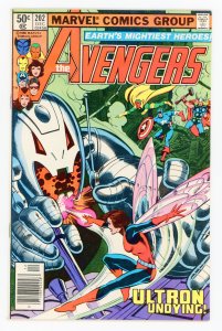 Avengers #202 George Perez Ultron Wasp Vision VF+