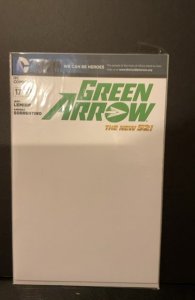 Green Arrow #17 Blank Cover (2013)