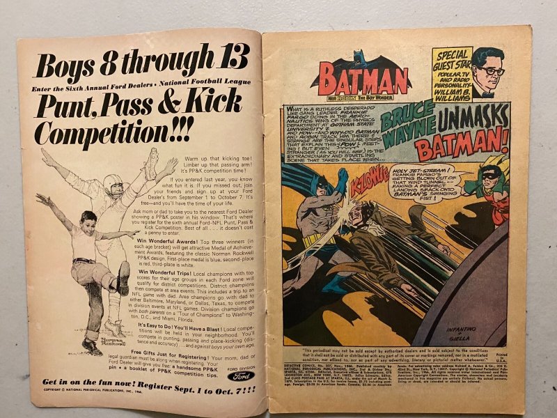 Detective Comics #357 unmasking the Dynamic Duo 4.0 (1966)