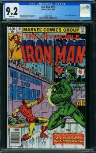 Iron Man #135 (1980) CGC 9.2 NM-