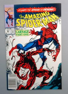 Amazing Spider-Man #361 NM 9.6 1st Carnage NEWSSTAND Marvel 1992