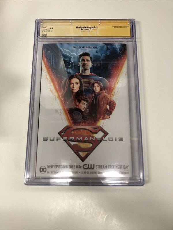Flashpoint Beyond (2022) #1 (CGC 9.8 SS) Signed Todd Nauck Census = 2