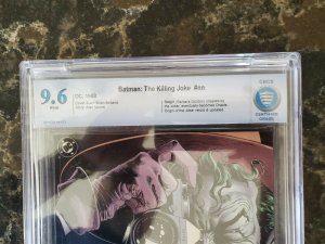 Batman: The Killing Joke #nn First Printing (DC, 1988) CBCS NM+ 9.6 White pages 