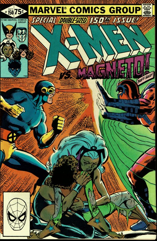 X-Men #150 - 9.2 or Better - Double Size Issue - vs. Magneto!