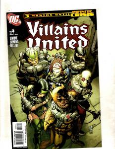 14 DC Comics Villians United # 1 2 3 4 5 6 1 + OMAC Project # 1 2 3 4 5 6 1 CJ10