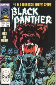 Black Panther #1, 2, 3, 4 (1988) Complete set!