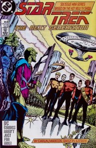STAR TREK THE NEXT GENERATION Comic 6 — Limited Series Data Story — 1988 DC VF