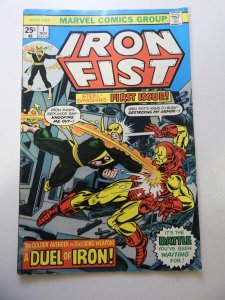 Iron Fist #1 (1975) FN+ Condition MVS Intact