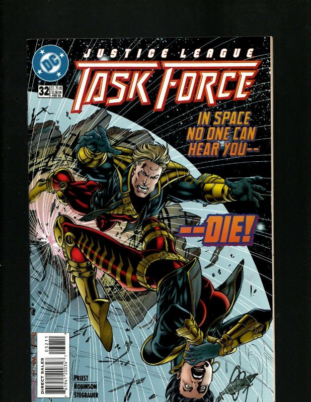 Lot of 10 Justice League Task Force Comics #24 25 26 27 28 29 30 31 32 33 J396