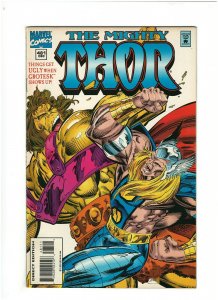 Thor #481 VF+ 8.5 Marvel Comics 1994 Roy Thomas, vs. Grotesk
