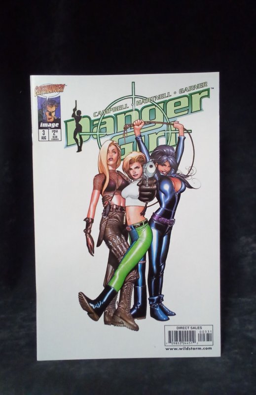 Danger Girl #3 Charest Cover (1998)
