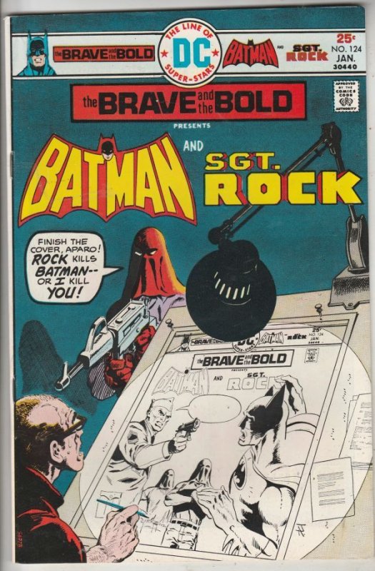 Brave and the Bold, The #124 (Jan-76) NM- High-Grade Batman, Sgt. Rock