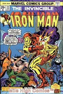IRON MAN  (1968 Series)  (INVINCIBLE IRON MAN)(MARVEL) #72 Fine Comics Book