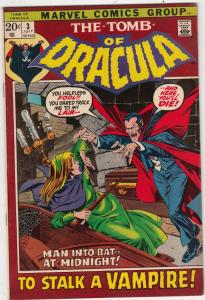 Tomb of Dracula #3 (Jul-72) VF/NM- High-Grade Dracula
