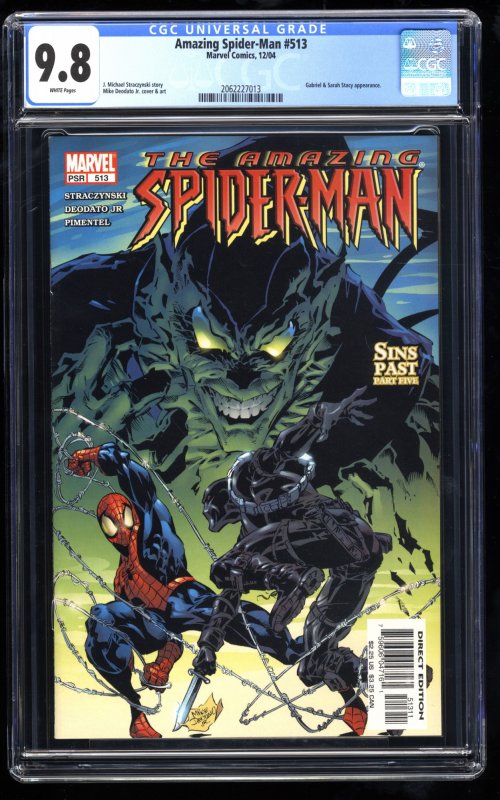 Amazing Spider-Man #513 CGC NM/M 9.8 White Pages