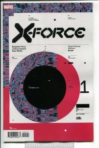 X-FORCE (2019 MARVEL) #1 VARIANT 1:10 HICKMAN DESIGN DX NM A98496
